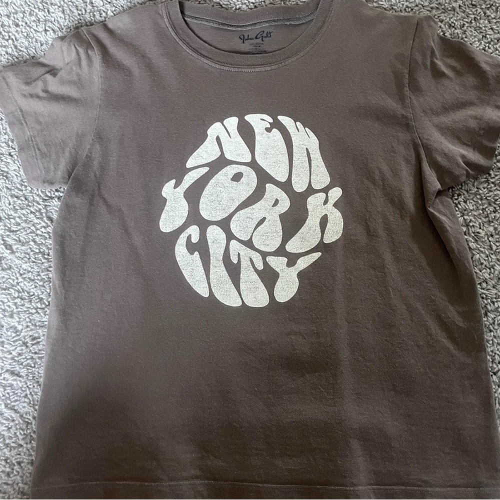 Brandy Melville New york city brown t shirt